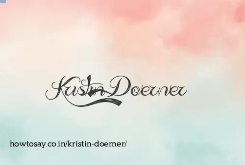 Kristin Doerner