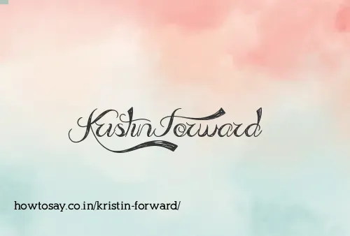 Kristin Forward