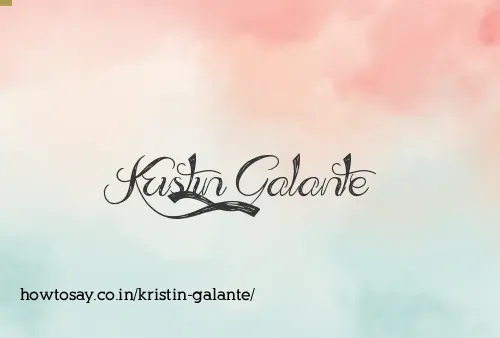 Kristin Galante