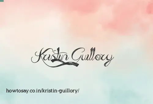 Kristin Guillory