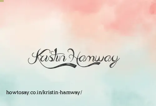 Kristin Hamway