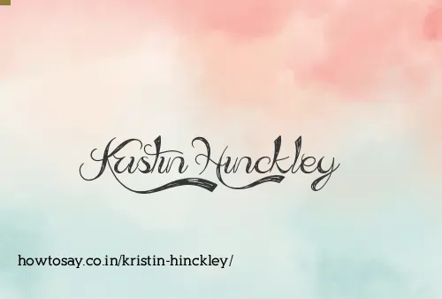 Kristin Hinckley