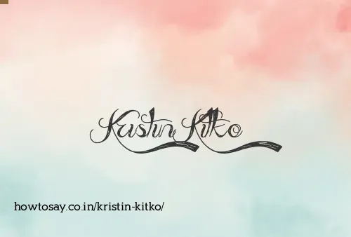 Kristin Kitko