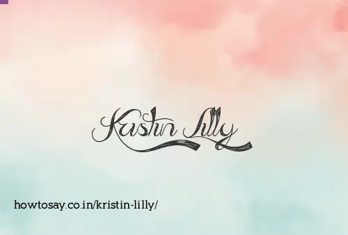 Kristin Lilly