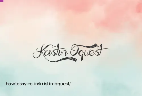 Kristin Oquest
