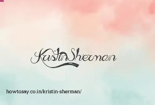 Kristin Sherman