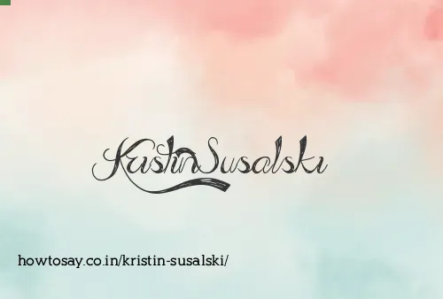 Kristin Susalski