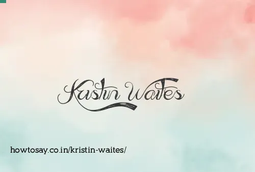 Kristin Waites