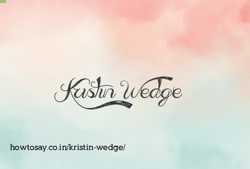 Kristin Wedge
