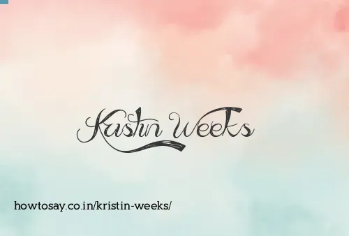Kristin Weeks