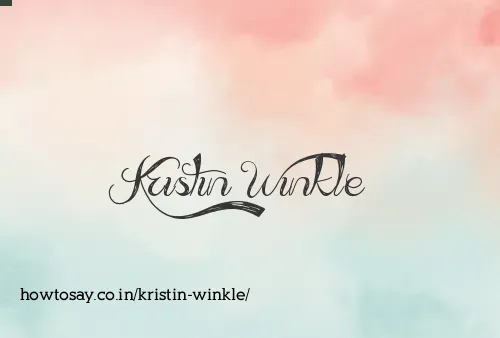 Kristin Winkle