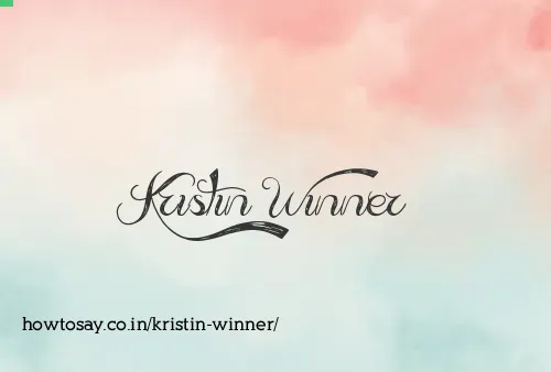 Kristin Winner