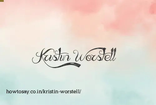 Kristin Worstell