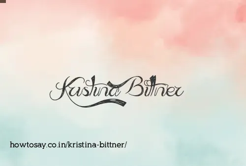 Kristina Bittner