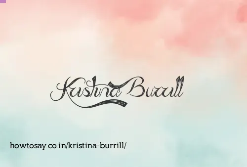 Kristina Burrill