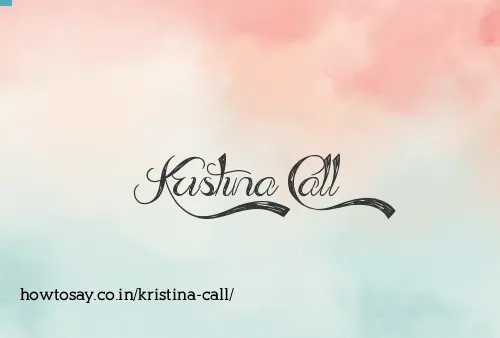 Kristina Call