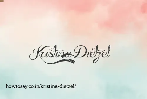 Kristina Dietzel
