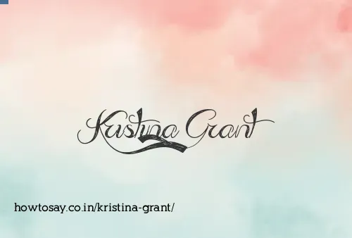Kristina Grant