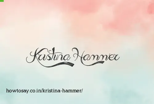 Kristina Hammer