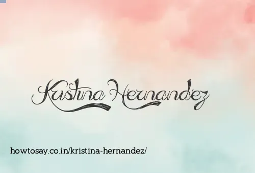 Kristina Hernandez