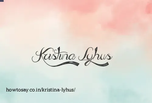 Kristina Lyhus