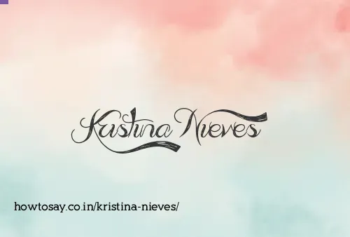 Kristina Nieves