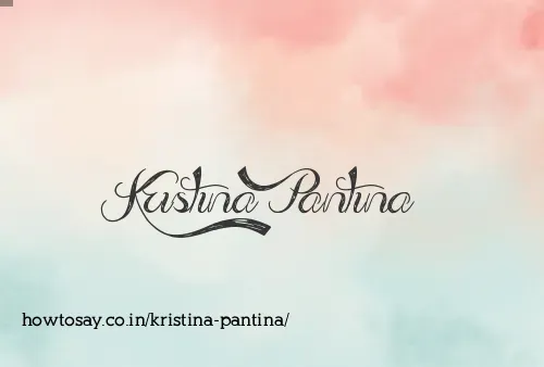 Kristina Pantina