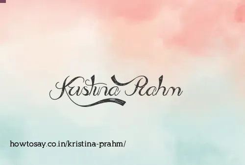 Kristina Prahm