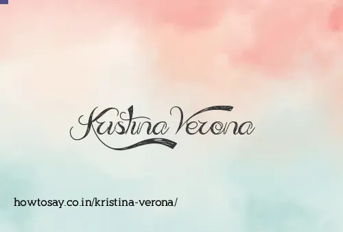Kristina Verona