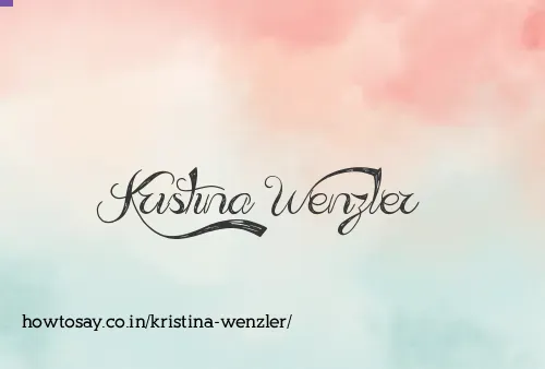 Kristina Wenzler