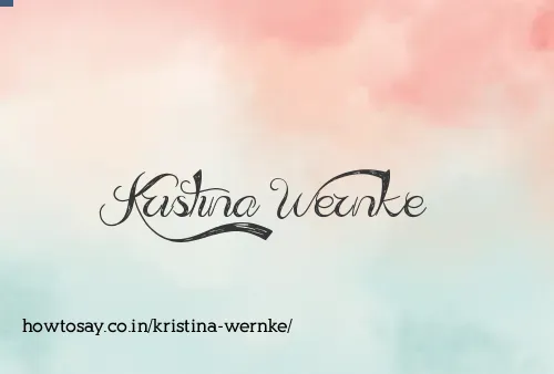 Kristina Wernke