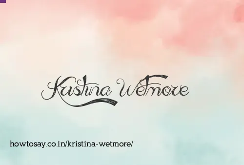 Kristina Wetmore