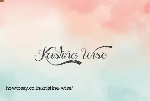 Kristina Wise