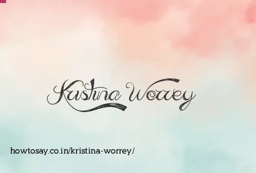 Kristina Worrey