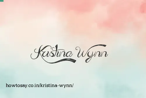 Kristina Wynn
