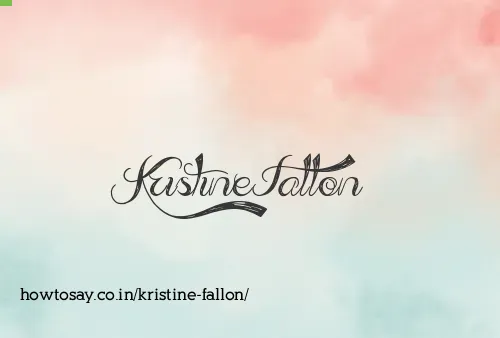 Kristine Fallon