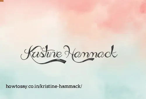 Kristine Hammack