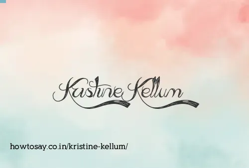 Kristine Kellum