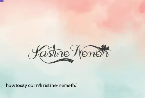 Kristine Nemeth
