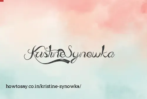 Kristine Synowka