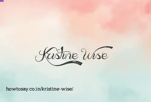 Kristine Wise