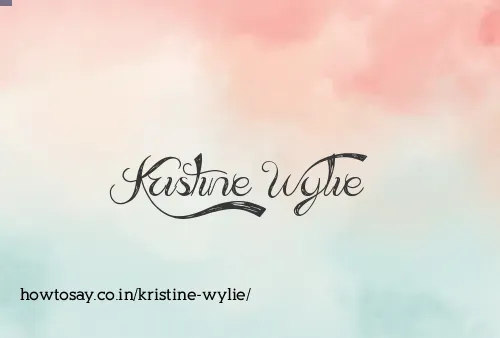 Kristine Wylie