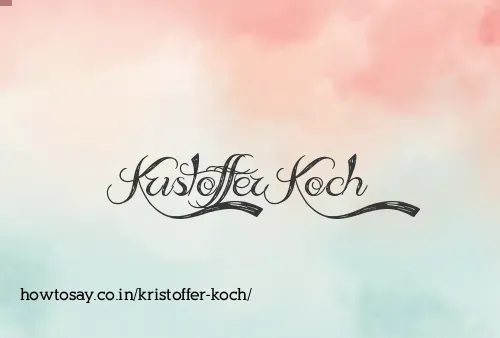 Kristoffer Koch