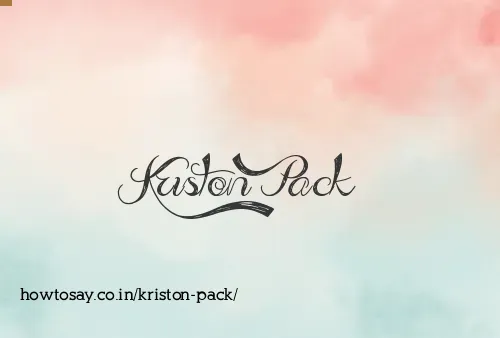 Kriston Pack