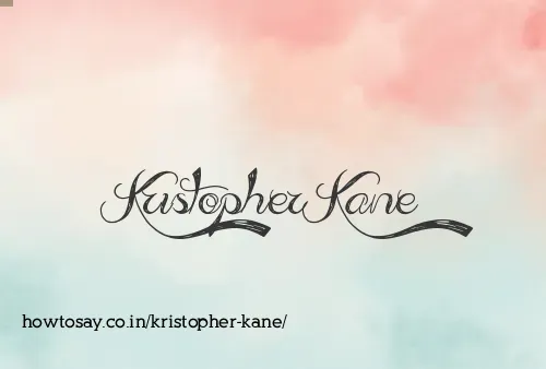 Kristopher Kane