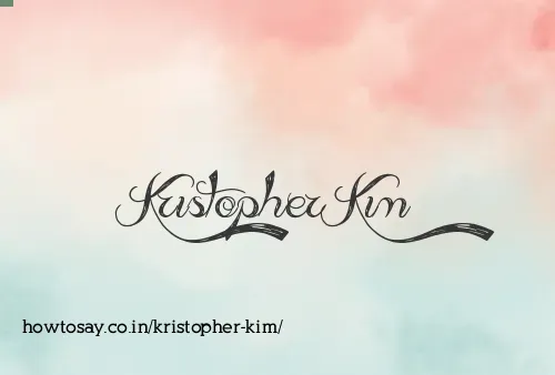 Kristopher Kim