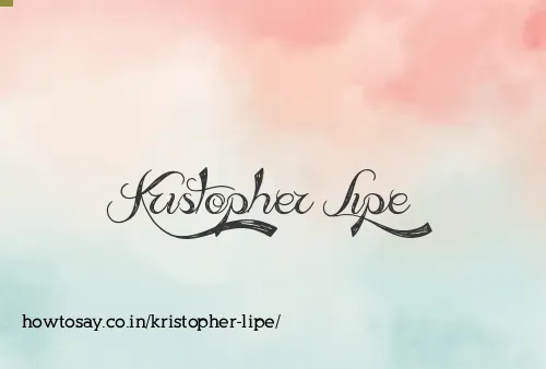 Kristopher Lipe