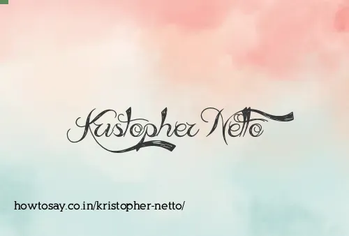 Kristopher Netto