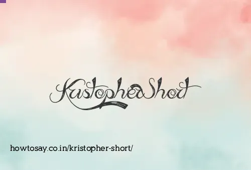Kristopher Short