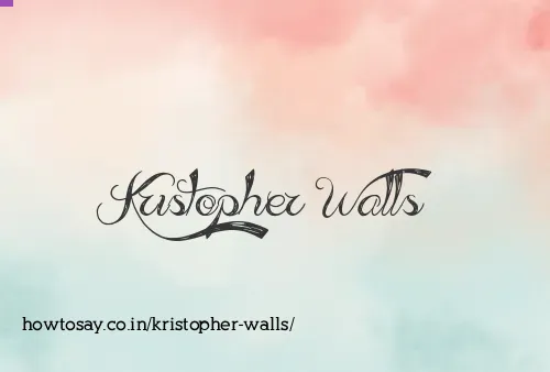 Kristopher Walls
